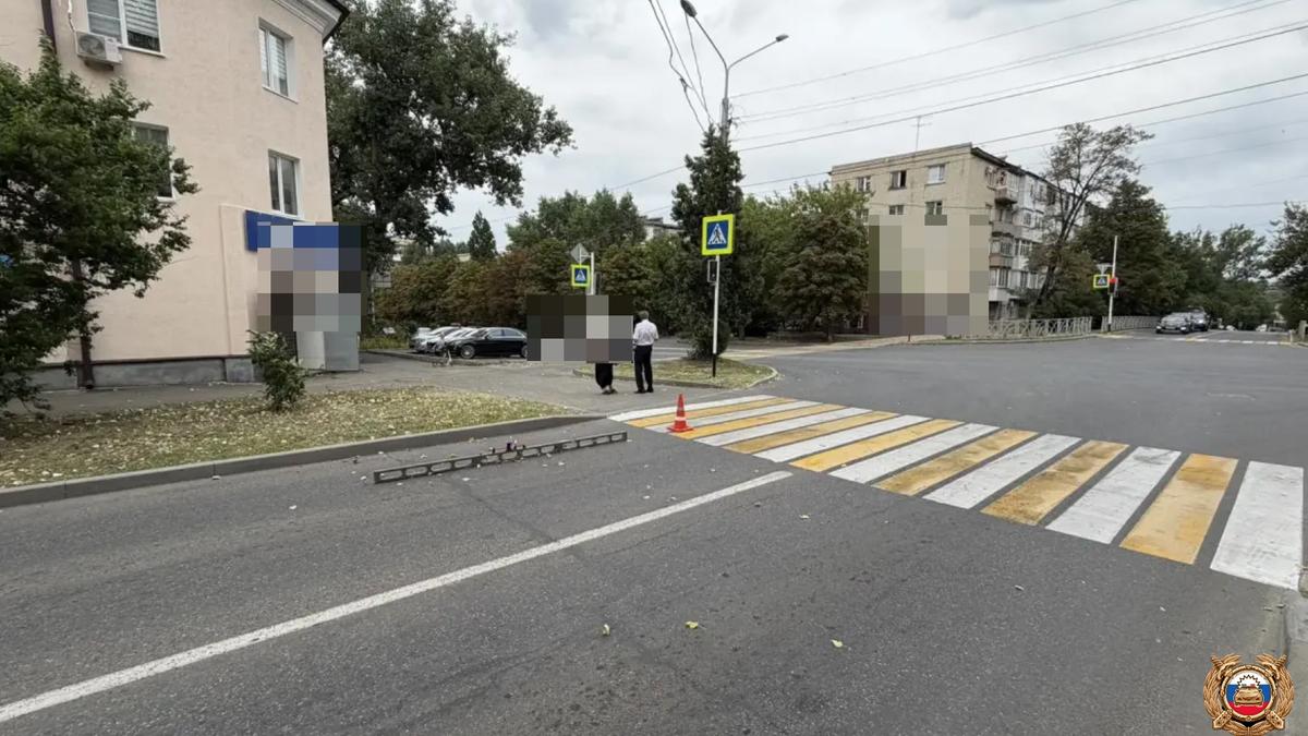 В Ставрополе подростка на велосипеде сбили на зебре