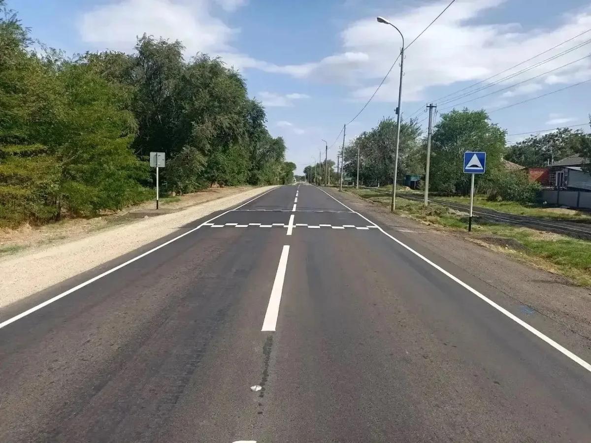 На Ставрополье отремонтировали еще три километра дороги по нацпроекту