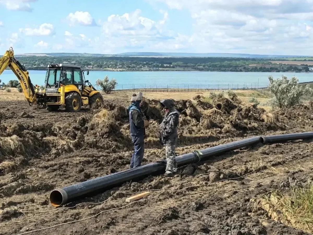 На Ставрополье выполнили основной этап ремонта Сенгилеевского водопровода