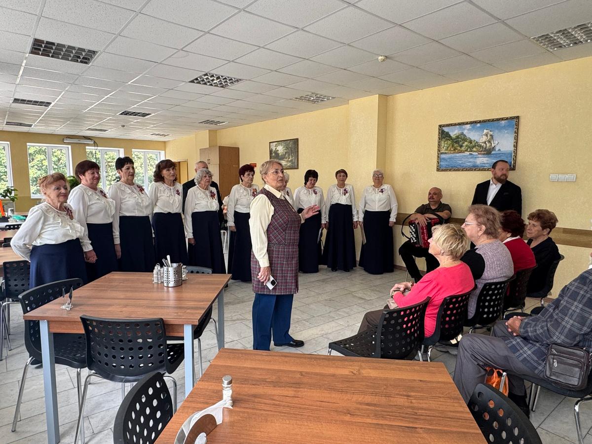 Выступление в госпитале