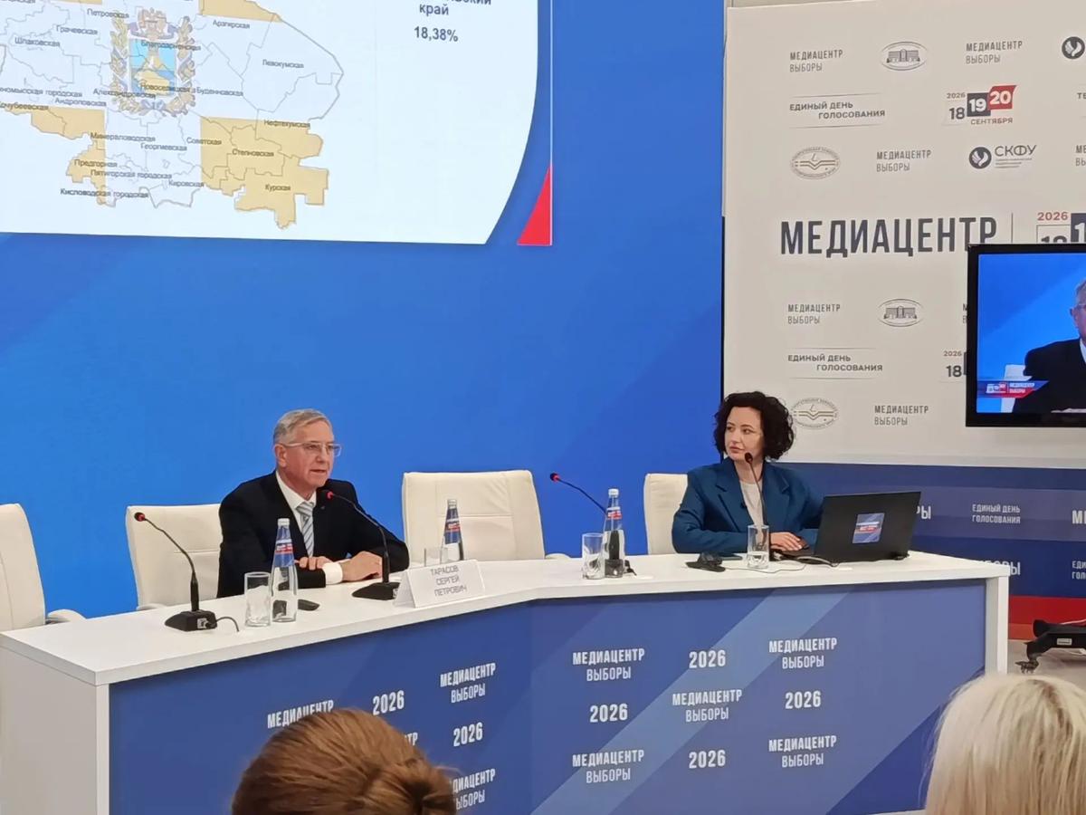 На 15-00 18 сентября явка на выборах на Ставрополье составила почти 19%