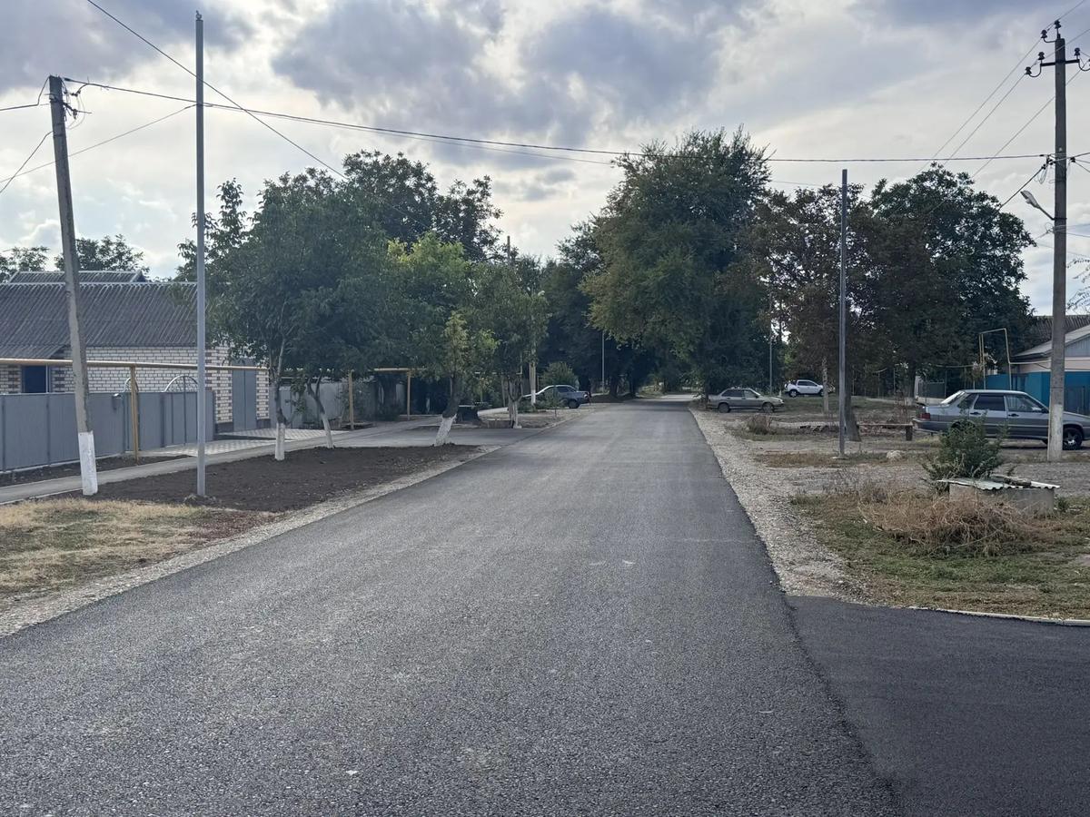 В Труновском округе привели в порядок дорогу в переулке