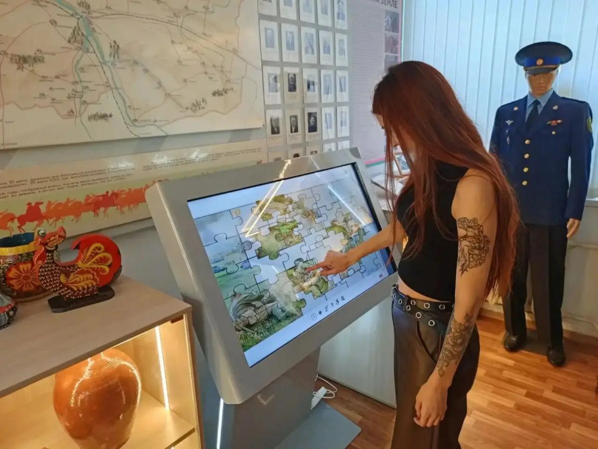 В музее Кочубеевского округа установили мультимедийное оборудование