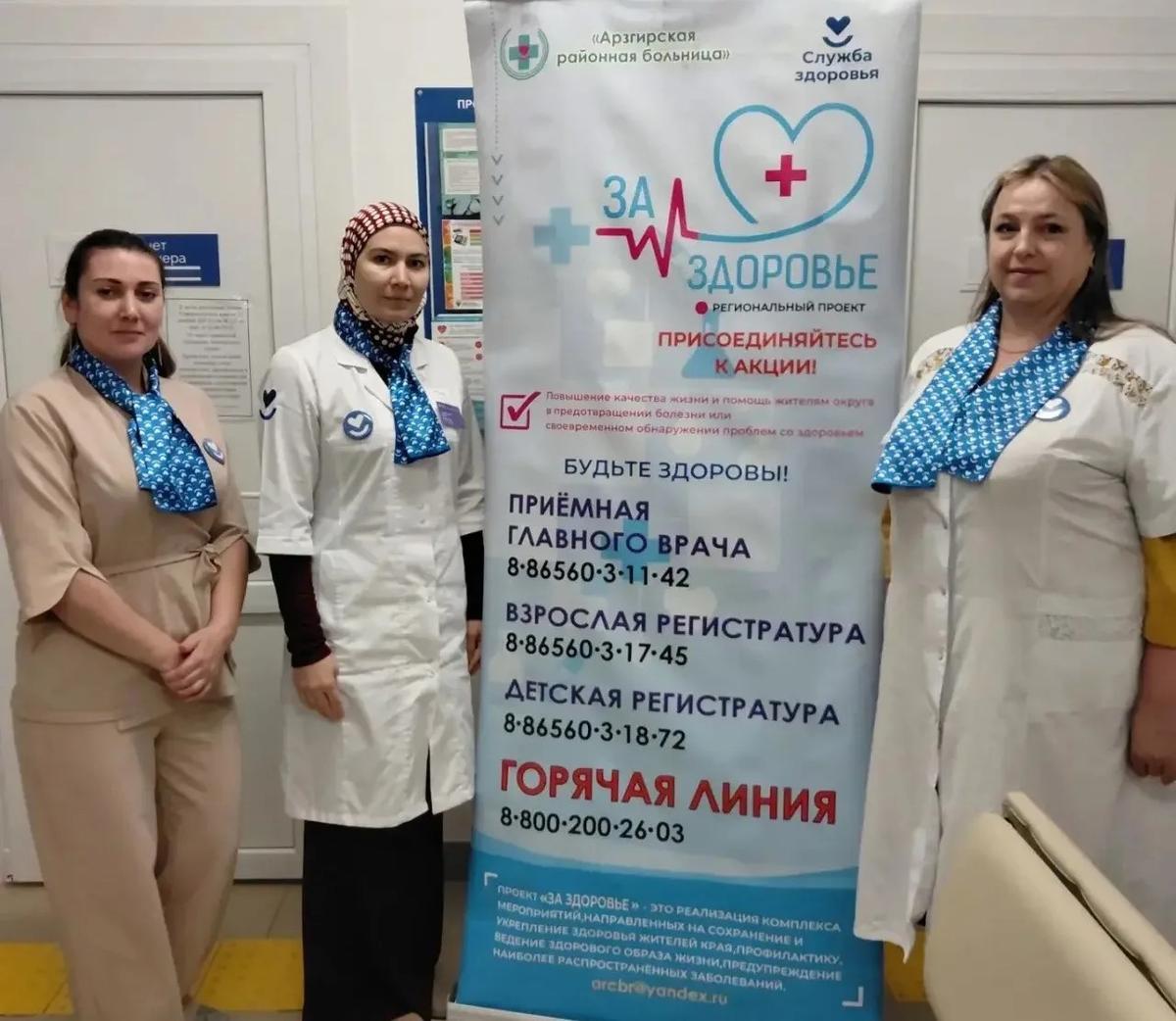 В селе Родниковском врачи осмотрели 42 человека