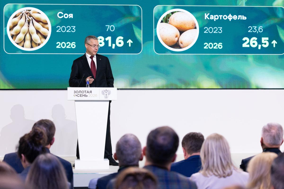 Глава Ставрополья выступил на пленарном заседании «Золотая осень»