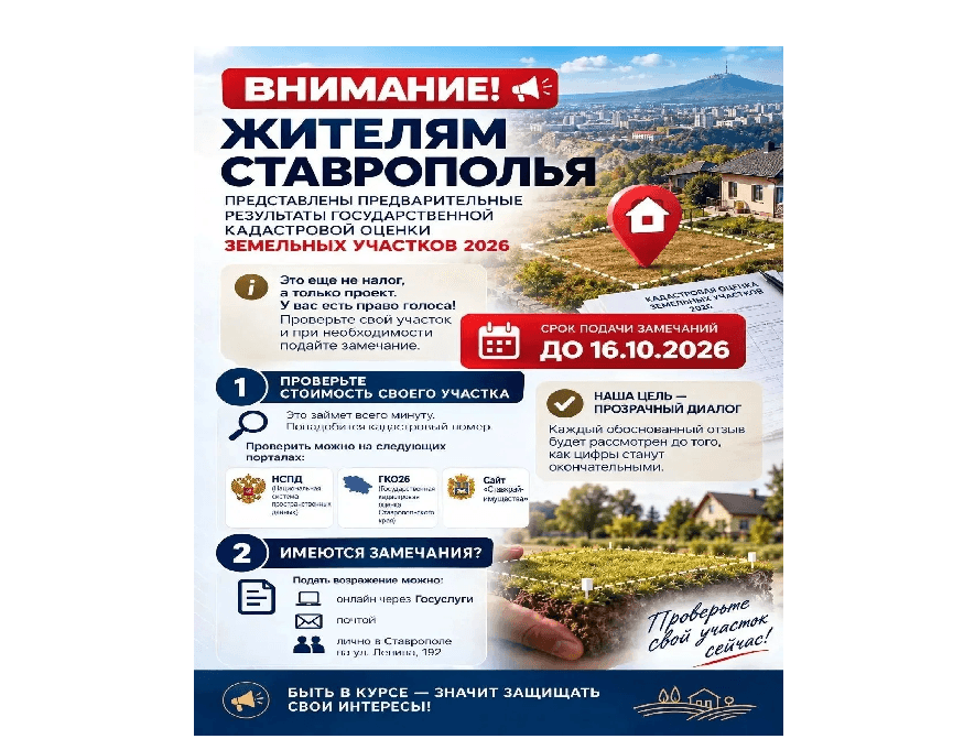 Проверить кадастровую оценку своего земельного участка важно уже сегодня