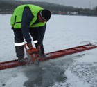 Обманчивый лед Новопятигорского озера стал местом гибели рыбака