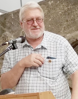Сергей Малахов с памятным значком