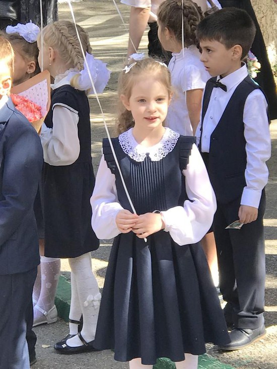  Моя дочка Алиса идёт в первый класс,  1 сентября 2020 года 