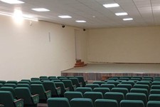 Зрительный зал ДК после капитального ремонта. Администрация Туркменского округа 