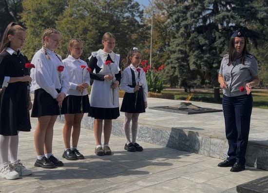 Дети участвовали во Всероссийской акции «Вахта памяти». Пресс-служба УФСИН России по Ставрополью