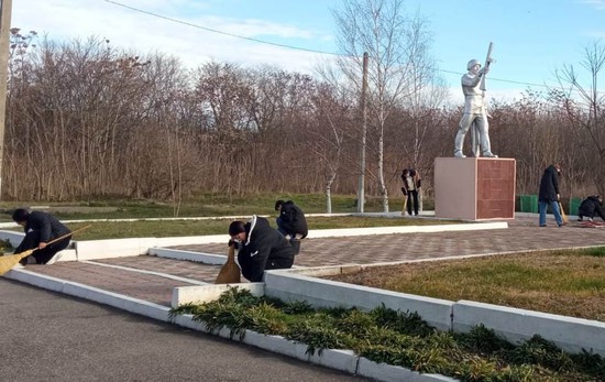 Мемориал в поселке Фазанном. Администрация Кировского округа Ставрополья