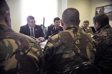 На Ставрополье из Симферополя прибыла делегация крымского батальона «Беркут»