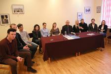Участники международного фестиваля в Анкаре на пресс-конференции после возвращения.