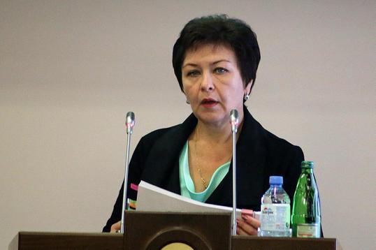 Проект бюджета представила министр финансов края  Лариса Калинченко.