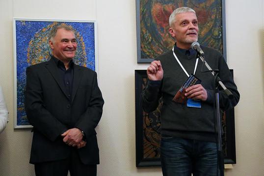 Василия Чуйкова представил собравшимся сотрудник музея Александр Колбасников.