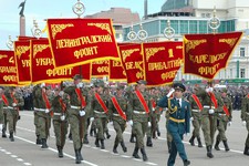 Копии знамён фронтов Великой Отечественной войны