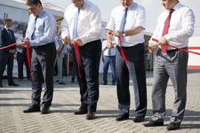 Открытие ПГУ-135, фото пресс-службы Губернатора Ставропольского края