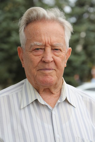 Председатель Совета ветеранов Ленинского района Петр Иванович Куралесов