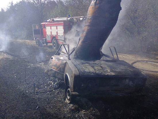 Пожар в Ставропольском крае