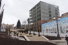 В Кисловодске начался снос незаконной постройки возле Каскадной лестницы