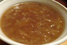 Луковый суп с капустой