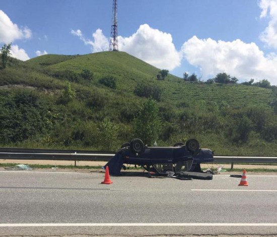 В Предгорном районе водитель «ВАЗа» попал в ДТП, уснув за рулем