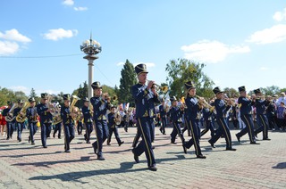 Краевой марш-парад духовых оркестров на Крепостной горе
