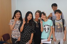 Доктор музыки Ирина Воробьева со своими китайскими студентами.