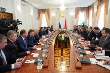 Встреча делегации Ставрополья и Правительства Беларуси