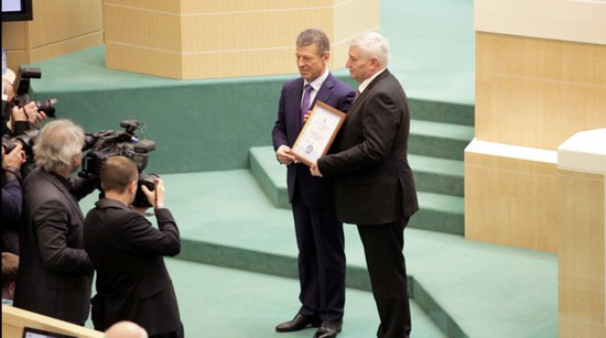 Андрей Джатдоев выступил с докладом в Совете Федерации