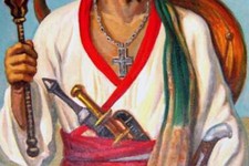 Такой портрет Сары-Азмана – первого донского атамана –  с чалмою на голове и крестом на груди  имеется в экспозиции Азовского музея. 