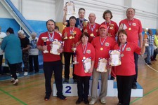 Сборная Ставрополя — чемпион спартакиады ветеранов. 