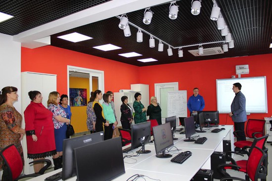 Участники проекта «Развитие образования»  на стажировке в детском технопарке «Кванториум «Ставрополь».