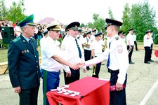 Пятикурсники получили свои первые офицерские звания.