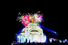 Новогодний фейерверк в Белграде. (Фото: http://www.vedi-ekb.ru/)