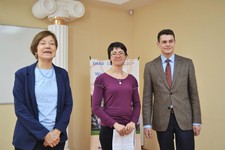 Светлана Серебрякова, Яна Георге и Моритц Гаузе.
