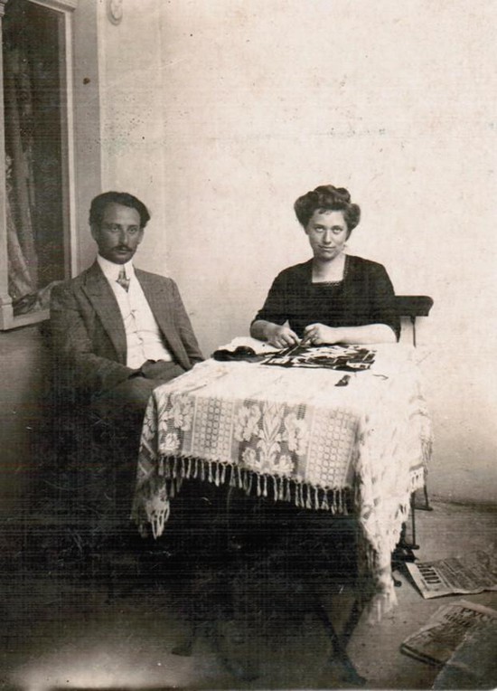 Родители Ирины Эрлих.