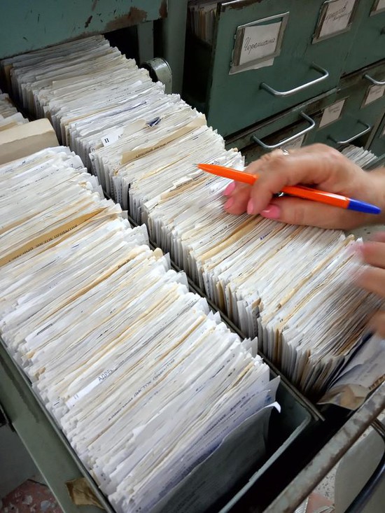 В архивах службы более 5 млн карточек.