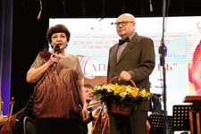  Ведущие концерта Татьяна Даниелян и Михаил Василенко.
