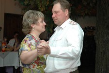 Константин и Светлана Сагдеевы. Так же они танцевали в день знакомства.