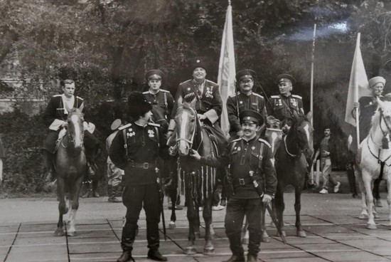  Ставропольский городской Союз казаков в Георгиевске. 1992 год.