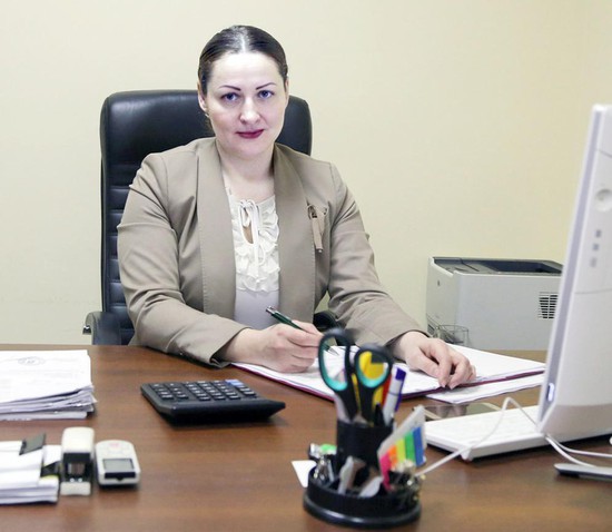 Руководитель комитета экономического развития и торговли администрации города Ставрополя Наталья Меценатова. 