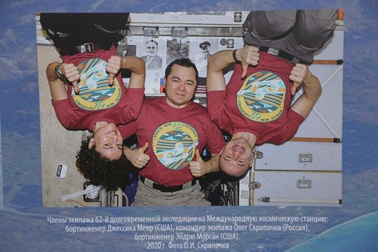 В экипаже Олега Скрипочки в прошлогодней экспедиции были два американских астронавта.