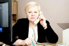 Управляющий краевым Отделением Пенсионного фонда Елена Долгова.