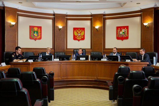 Антитеррористическая комиссия. Фото администрации Ставрополя.