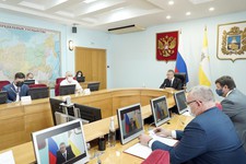 Совещание в правительстве Ставрополья. Фото пресс-службы губернатора СК.