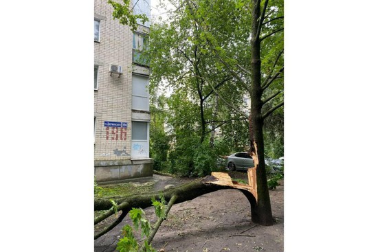 Ставрополь. Последствия непогода. Фото администрации Ставрополя.
