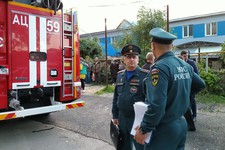 Фото МЧС РФ по СК. Взрыв газа в Изобильном