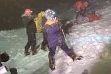 Эльбрус, спасение альпинистов. Фото МЧС России.